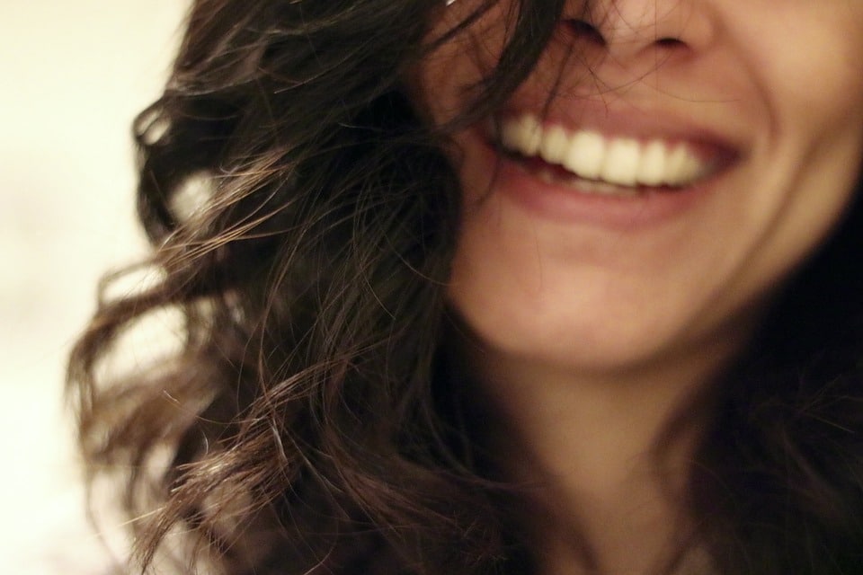 Smiling Brunette Woman