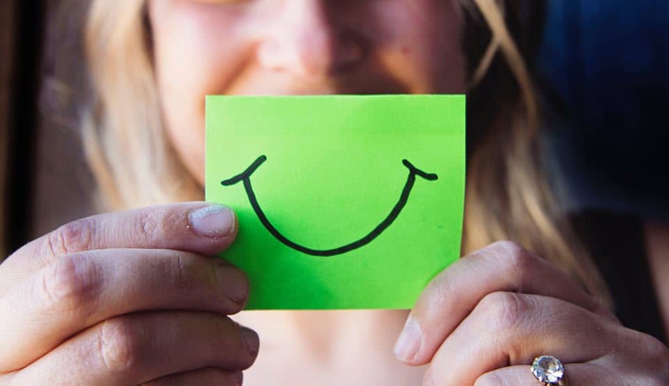 Happy WOman with healthy teeth and gums